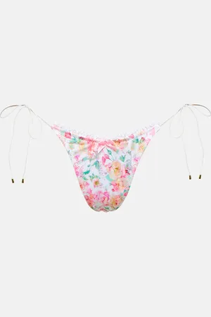Bananhot Slip bikini Flora con stampa floreale