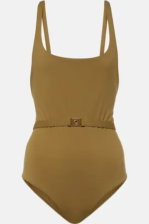 Loro Piana Costume intero con cintura