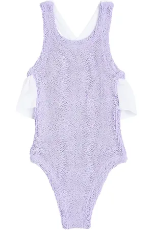 Hunza G Baby - Costume intero Lara con fiocco
