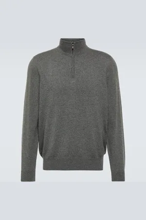 Loro Piana Pullover in cashmere con zip