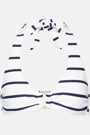 Heidi Klein Top bikini a righe