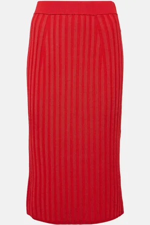 Joseph Gonna midi in maglia a coste