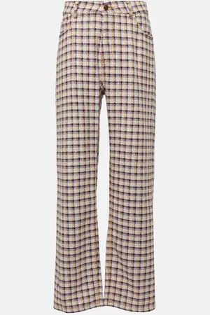 Etro Pantaloni a gamba larga in tweed