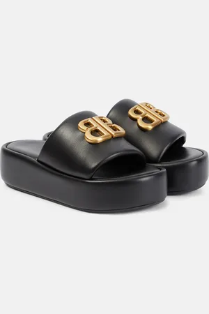 Balenciaga Sandali Rise BB in pelle con platform