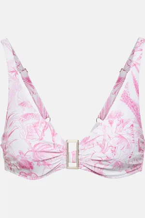 Melissa Odabash Top bikini Bel Air con stampa