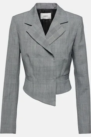 COPERNI Blazer in lana vergine a quadri