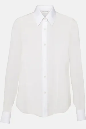 DRIES VAN NOTEN Camicia in seta e cotone