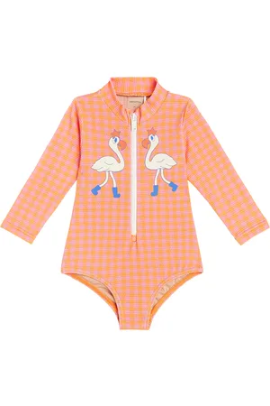 Tiny Cottons Baby - Costume da bagno anti-UV Flamingos