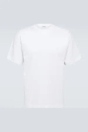 Burberry T-shirt in jersey di cotone con stampa
