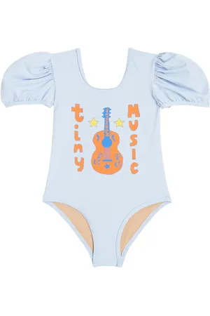 Tiny Cottons Costume intero Tiny Music con stampa