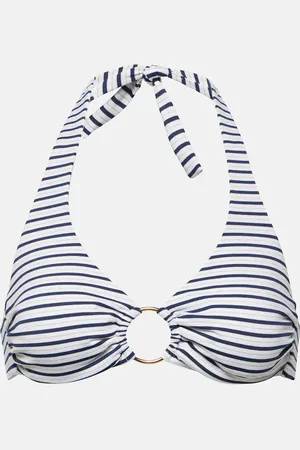 Melissa Odabash Top bikini Brussels a righe