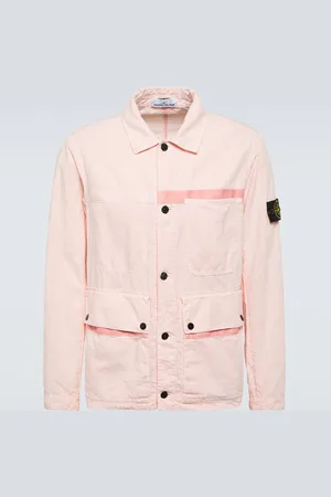 Stone Island Giacca Compass in misto lino