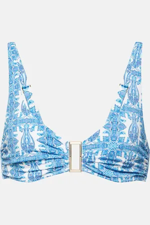 Melissa Odabash Top bikini Bel Air con stampa