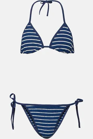Hunza G Bikini Gina a righe