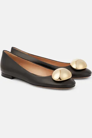 Gianvito Rossi Ballerine Sphera in pelle