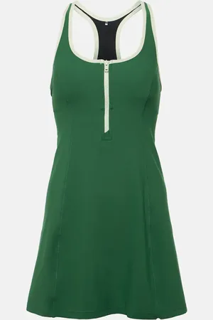The Upside Abito corto da tennis Oxford con zip