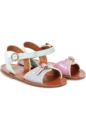 PèPè PèPè Sandali in pelle con glitter