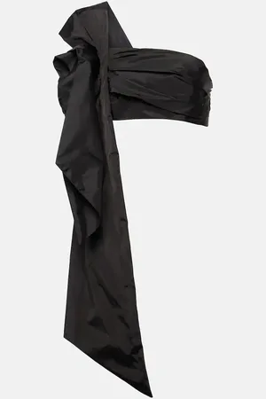 Simone Rocha Top cropped con rouches
