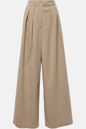 DRIES VAN NOTEN Pantaloni a gamba larga