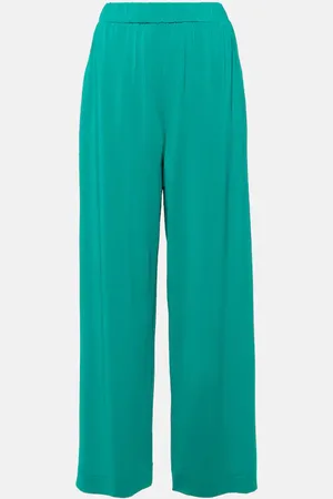 Max Mara Pantaloni Ring in crêpe di jersey
