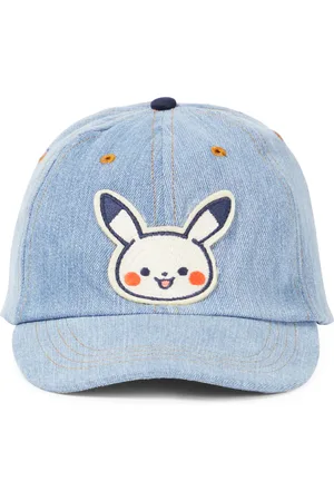 BONPOINT X Pokémon - Cappello da baseball Arnold in denim