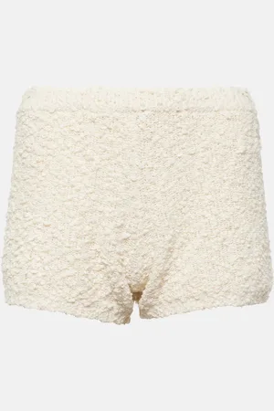 MAGDA BUTRYM Shorts in bouclé di misto cotone