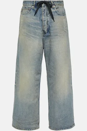 Balenciaga Jeans a gamba larga e vita media