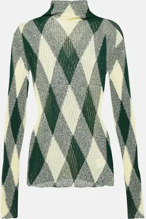Burberry Dolcevita in cotone e seta