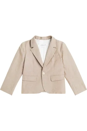 BONPOINT Blazer Aristide in lino e cotone