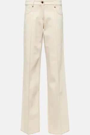 AYA MUSE Pantaloni a gamba larga Tuxis in cotone