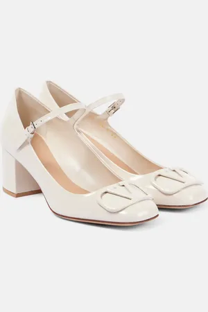 VALENTINO GARAVANI Pumps Mary Jane VLogo Signature in vernice