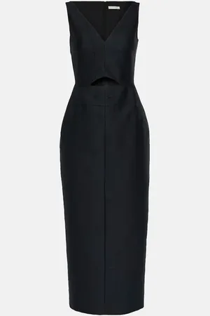 EMILIA WICKSTEAD Abito midi Illyse con cut-out