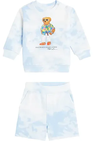 Ralph Lauren Baby - Felpa e shorts Polo Bear