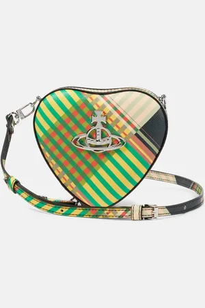 Vivienne Westwood Borsa a spalla Saff Heart Mini in similpelle