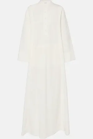DRIES VAN NOTEN Abito lungo in cotone