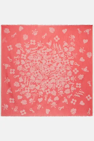 Vivienne Westwood Sciarpa VW Icons in cotone, lana e seta