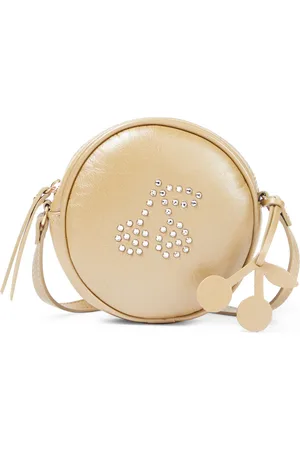 BONPOINT Borsa a spalla Geomette in pelle