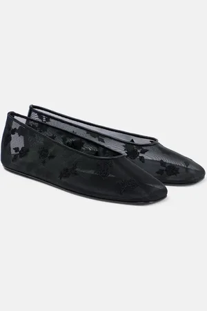 MAGDA BUTRYM Ballerine in mesh con ricami