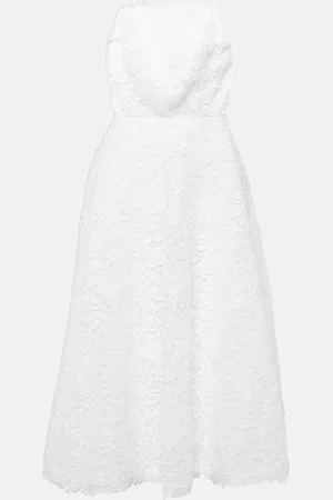 Carolina Herrera Abito midi in pizzo