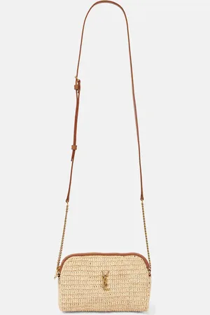 Saint Laurent Borsa a tracolla Gaby in rafia