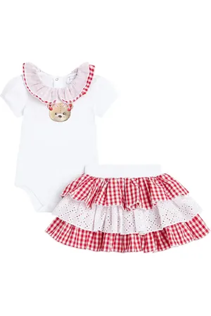 MONNALISA Baby - Body e gonna in cotone