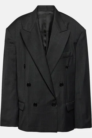 Isabel Marant Blazer Klero in lana vergine a quadri