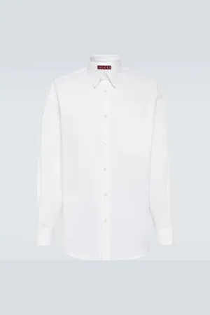 Gucci Camicia in popeline di cotone