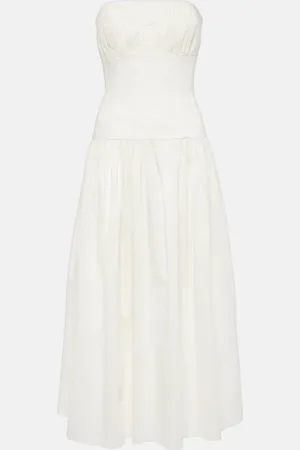 TOVE Abito midi Lauryn in misto cotone