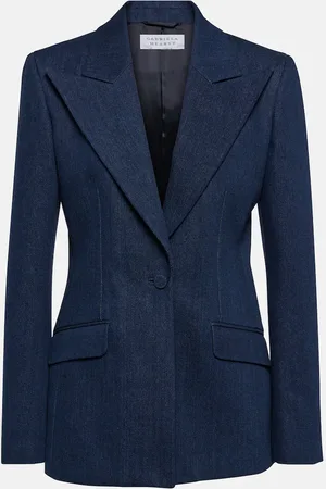 GABRIELA HEARST Blazer monopetto di jeans Leiva