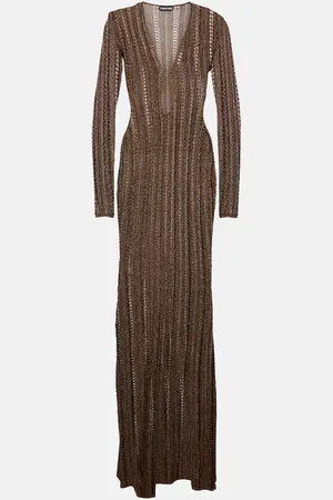 Tom Ford Abito lungo con cut-out