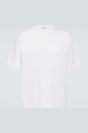 Stone Island T-shirt in jersey di cotone