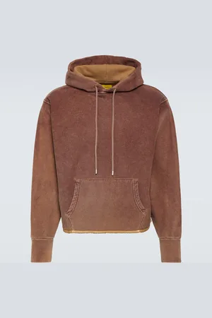 NotSoNormal Felpa Raw Edge in pile di cotone con cappuccio