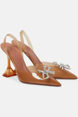 Amina Muaddi Pumps slingback Rosie 95 in PVC