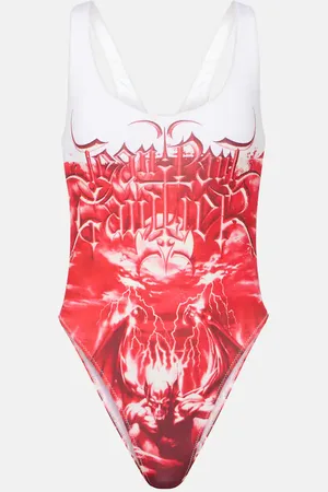 Jean Paul Gaultier Costume intero Diablo con stampa